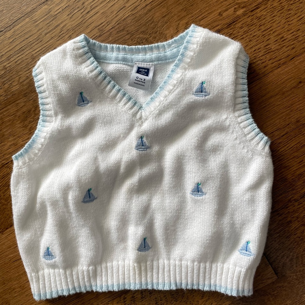 Janie and Jack Sweater vest